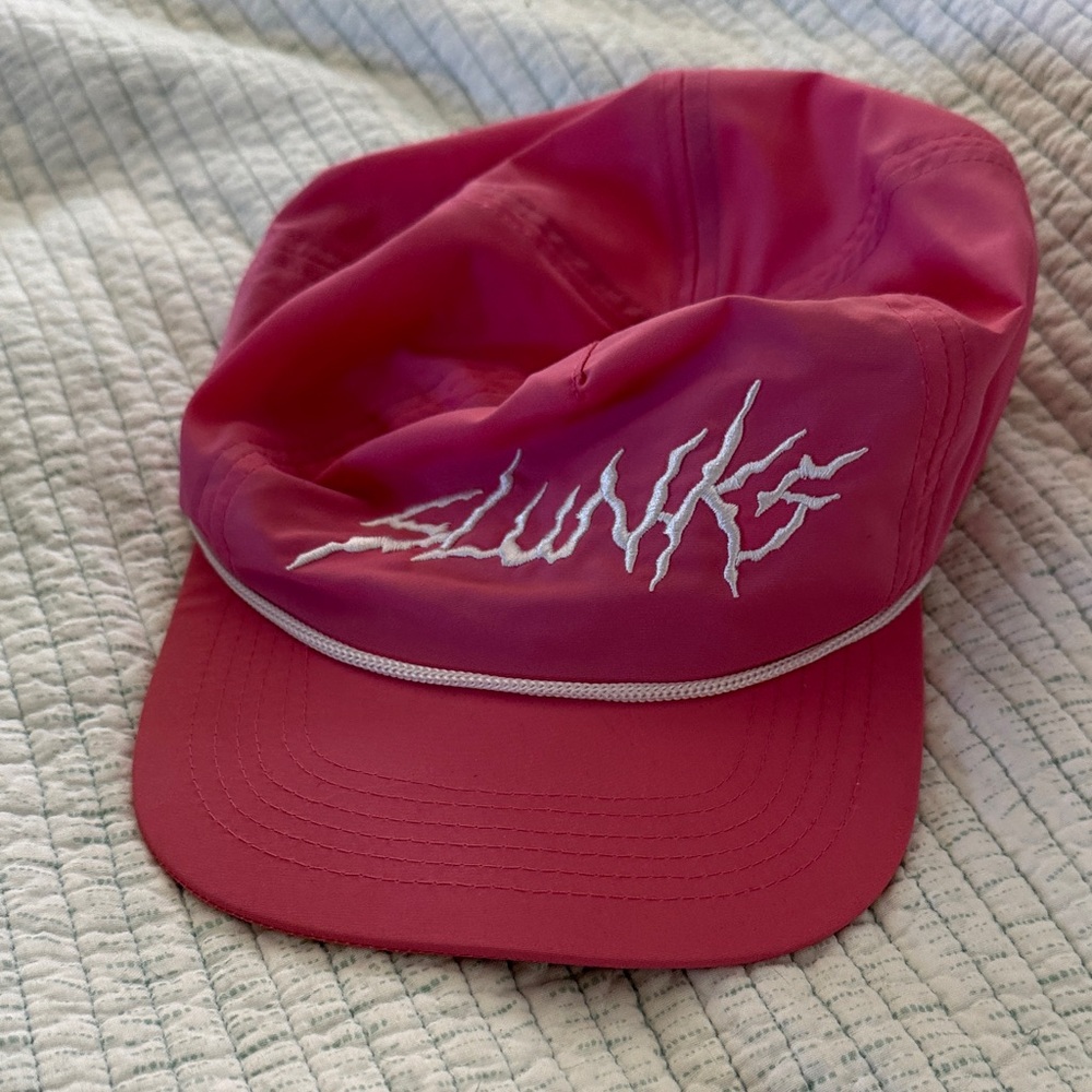 Vibrant Pink Slunk Logo Cap